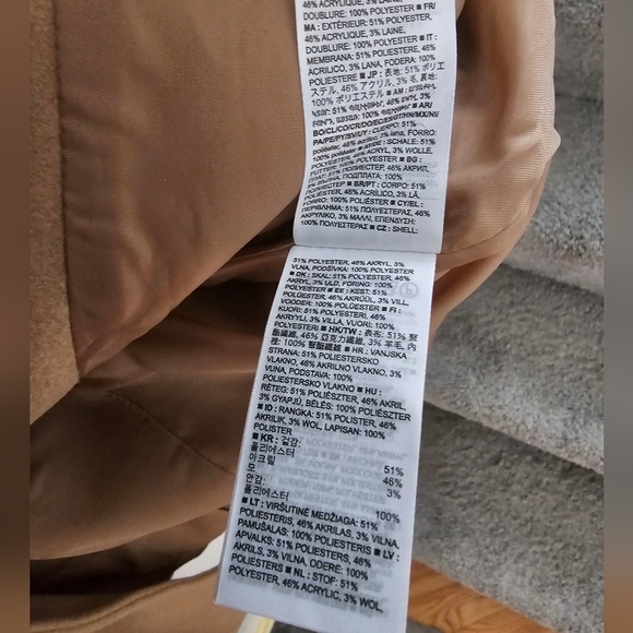 Gap long camel coat - Picture 5 of 6